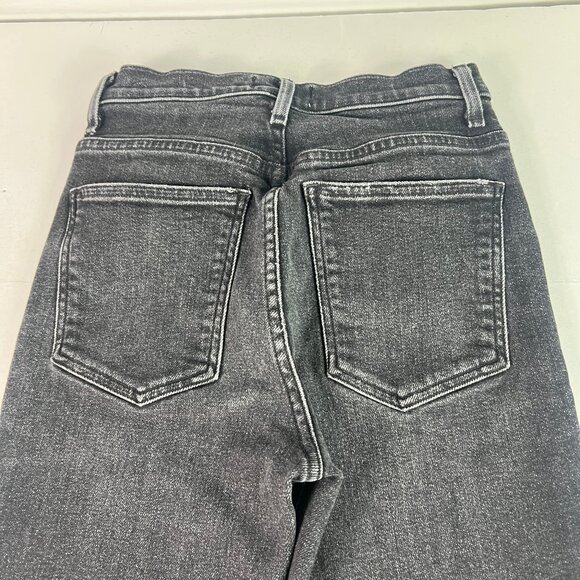 AGOLDE Jean Women 25x27* Pinch Waist High Rise Skinny Black Stretch Denim Tag 25 - Picture 10 of 16